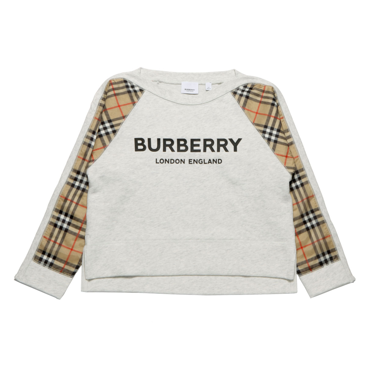 burberry shirt kids grey