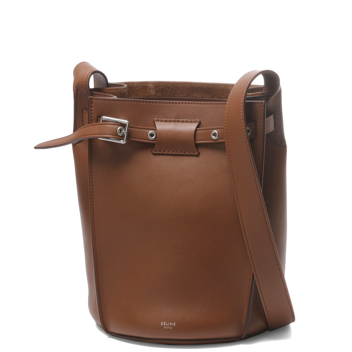Celine Bag Lady 183343a4t 04lu Shoulder Bucket Pail Tan Brown