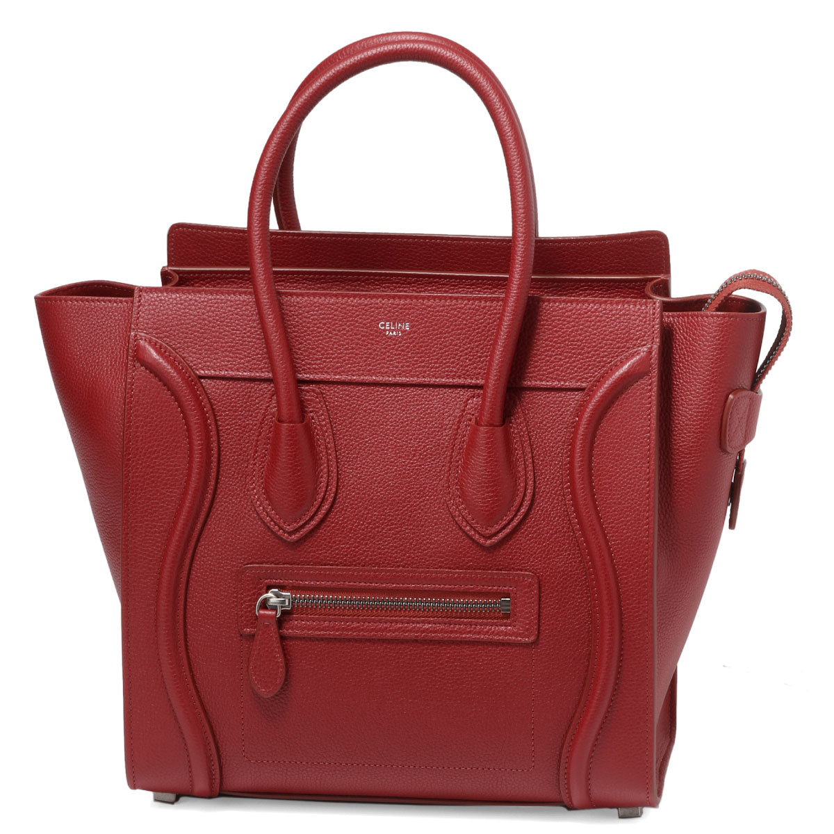 Celine Bag Lady 189793dru 27ed Handbag Micro Luggage Red
