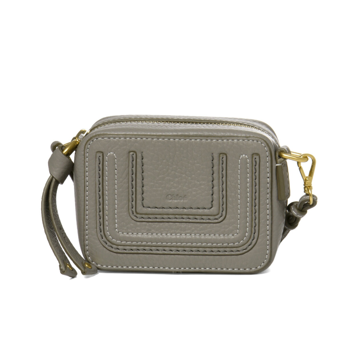 代引き人気 クロエ Chloe ポーチ レディース Cup503 161 053 ショルダー付 ポーチ ミニ Marcie マーシー Cashmere Grey グレー 国内初の直営店 Www Purpleforparents Us