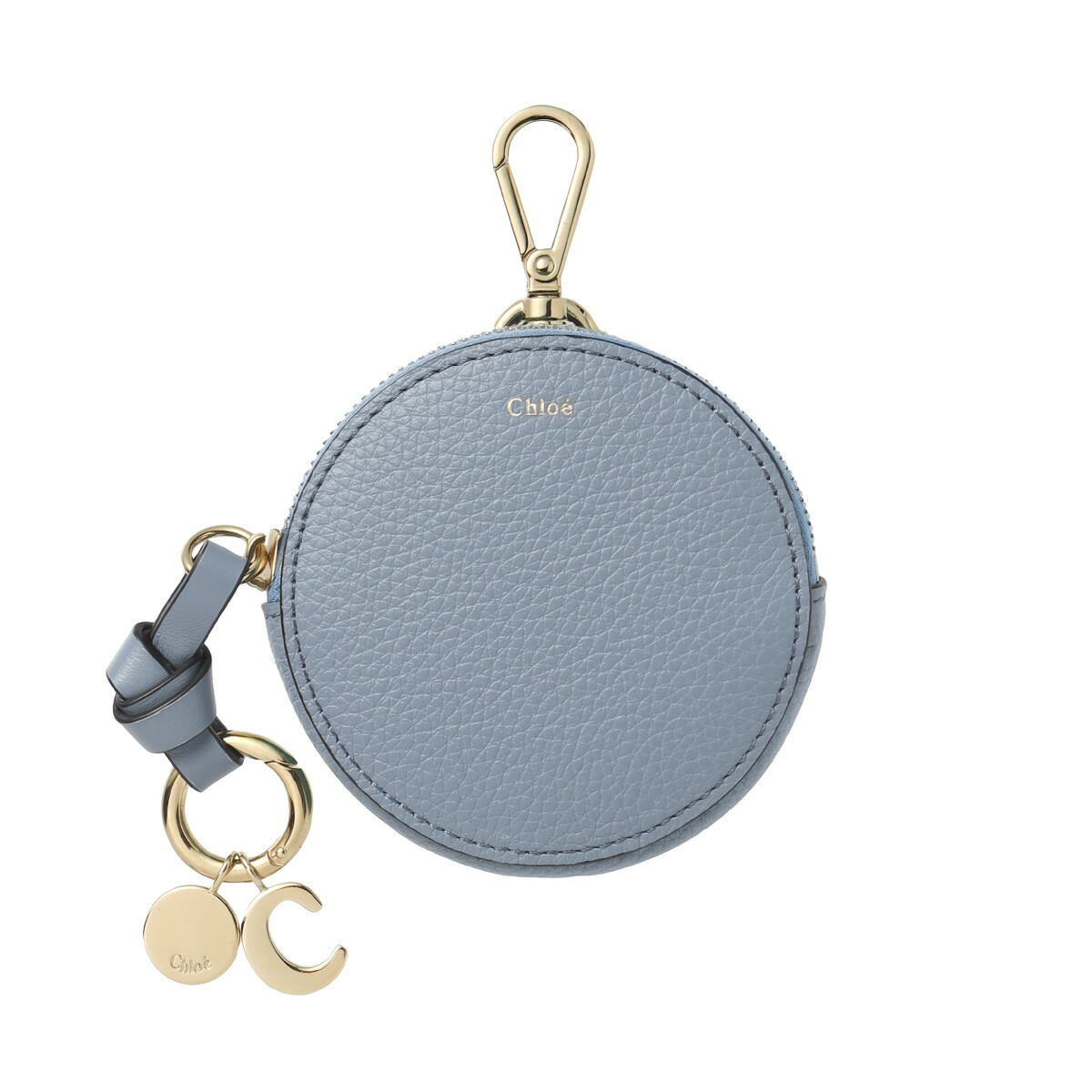 Chloe クロエ シルバー ハート型×ロゴ型 チャーム バッグチャーム Chloe クロエ シルバー ハート型×ロゴ型 チャーム バッグチャーム