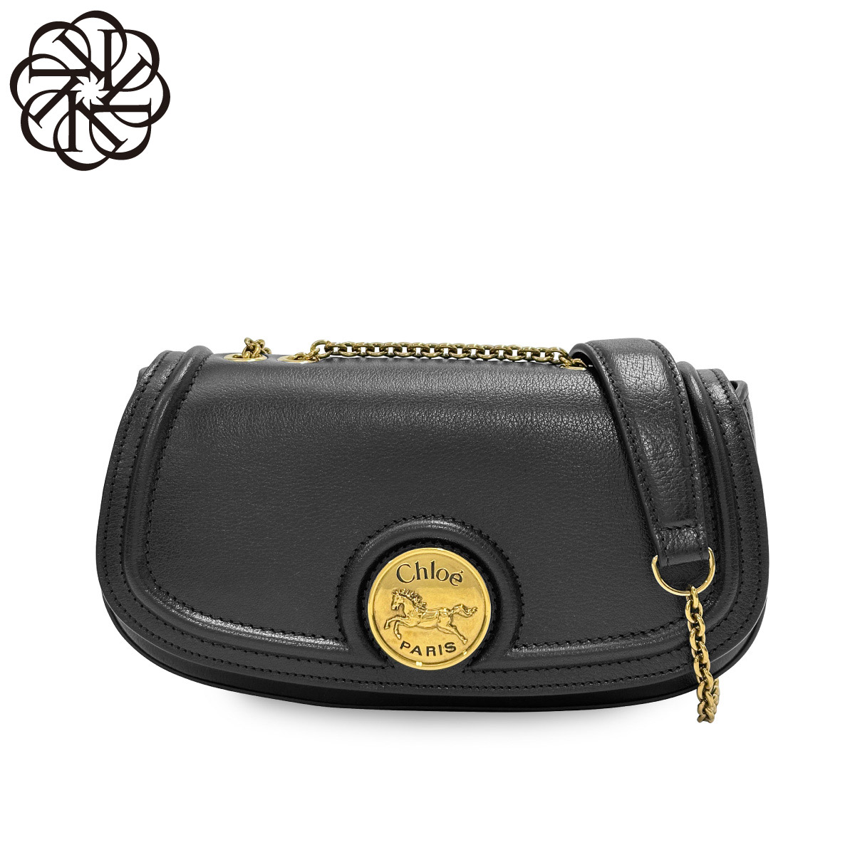 楽天市場】クロエ ショルダーバッグ ポシェット スエード CHLOE 231