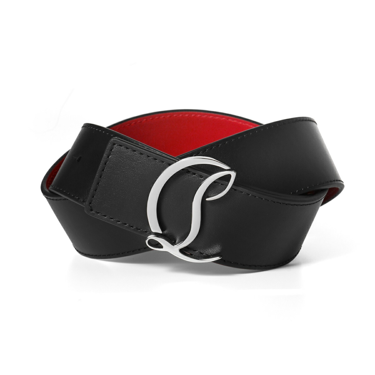 【楽天市場】クリスチャンルブタン Christian Louboutin ベルト メンズ 1225084 Q501 CL LOGO CLロゴ