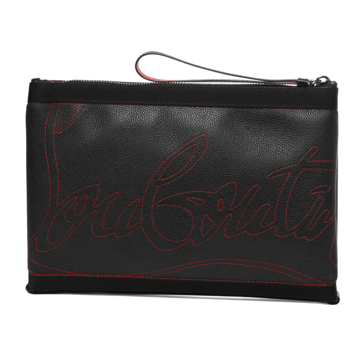 3195050 クリスチャンルブタン Christian Louboutin Bag Men Cm53 Clutch Bag Kaloupouch Carew Porch Black Black Black
