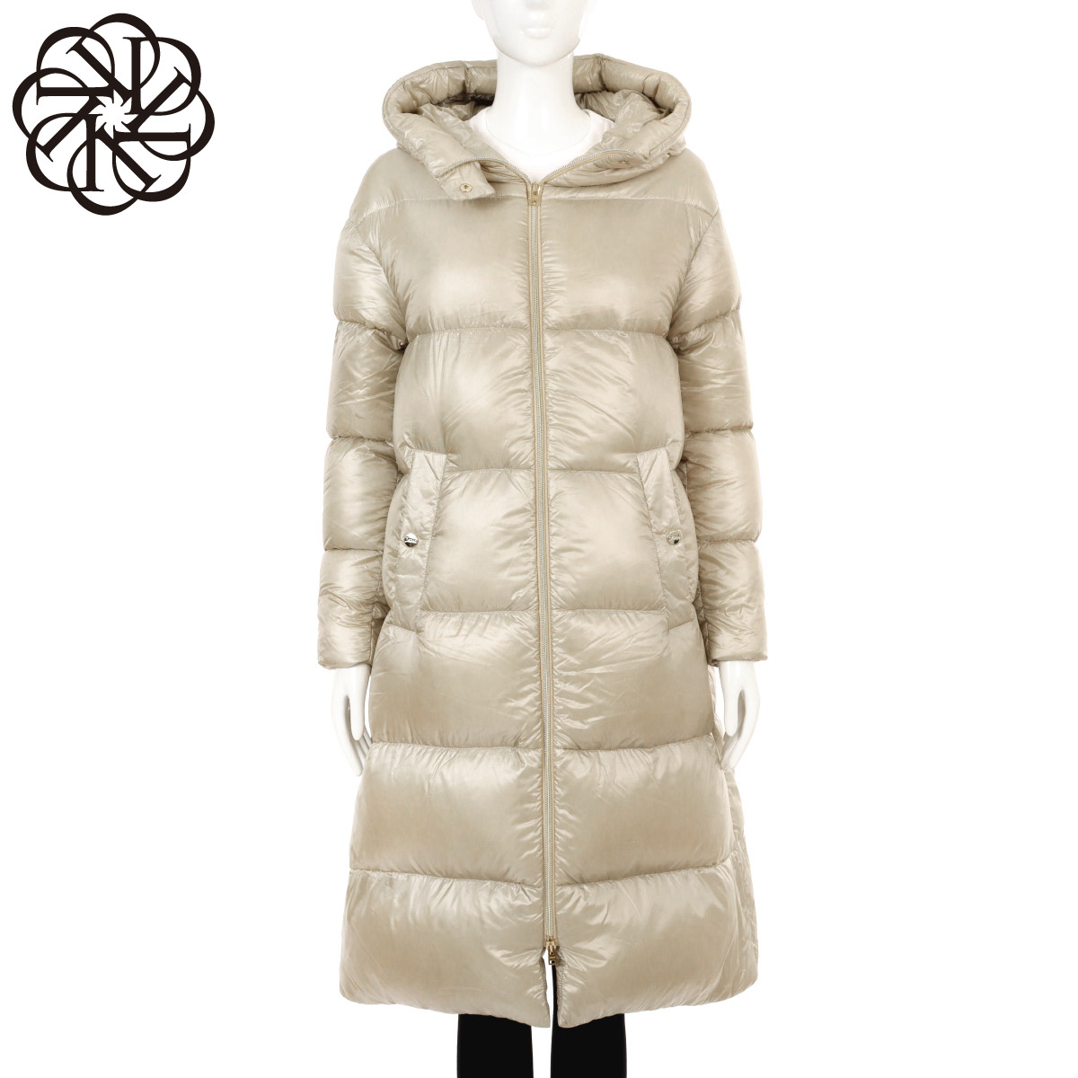 楽天市場】ヘルノ HERNO フード付 ダウンジャケット レディース