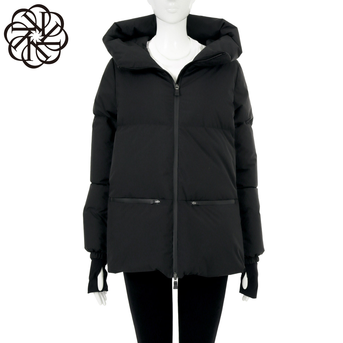 楽天市場】ヘルノ HERNO フード付 ダウンジャケット レディース