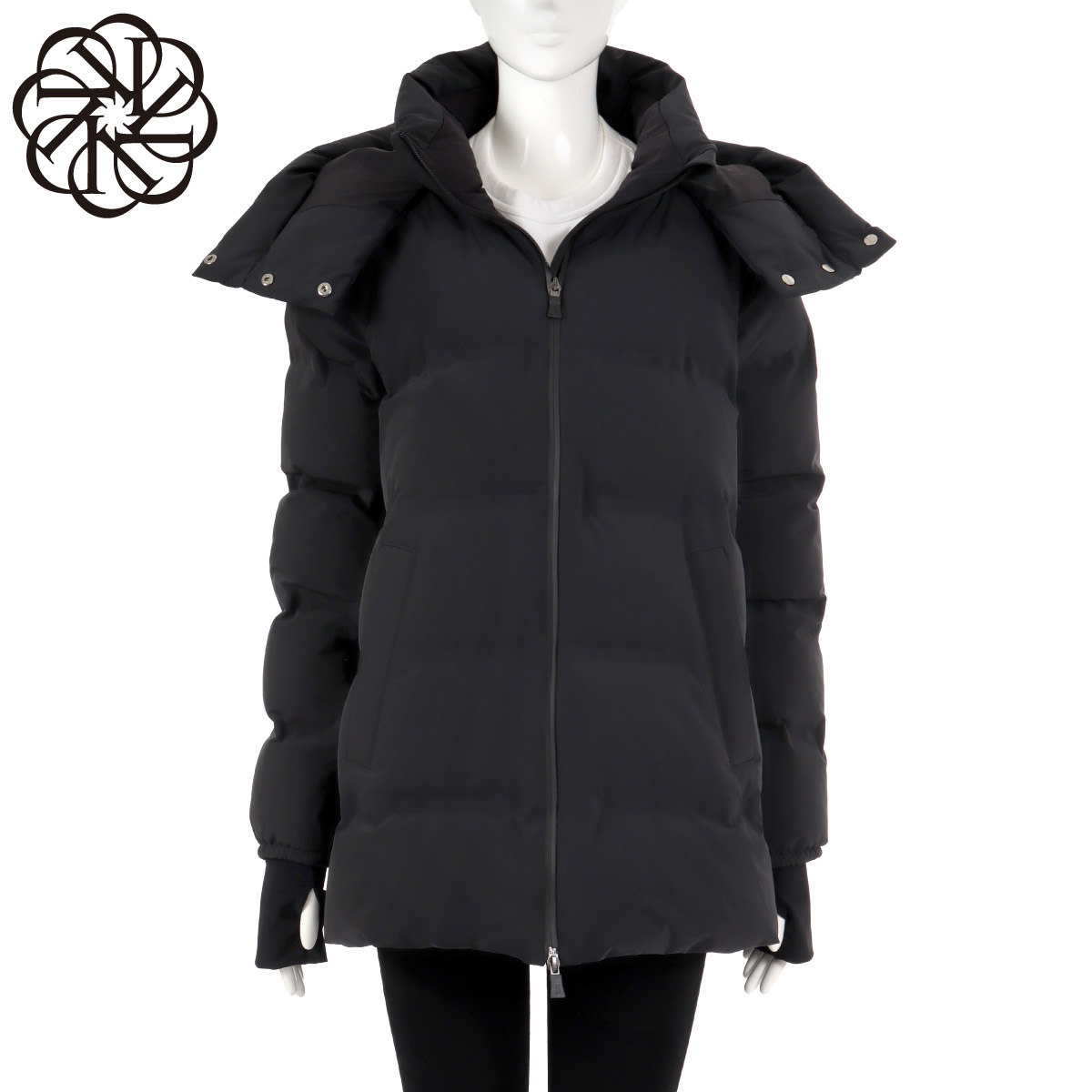 楽天市場】ヘルノ HERNO フード付 ダウンジャケット レディース