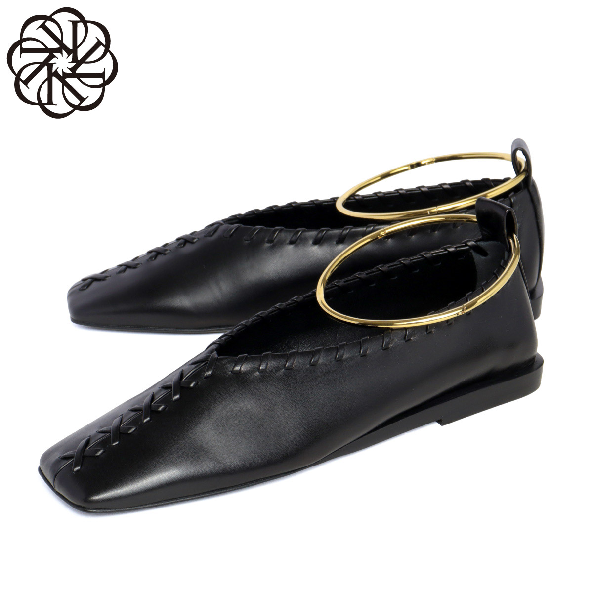 楽天市場】ジルサンダー ローファー ポインテッドトゥ ブラック