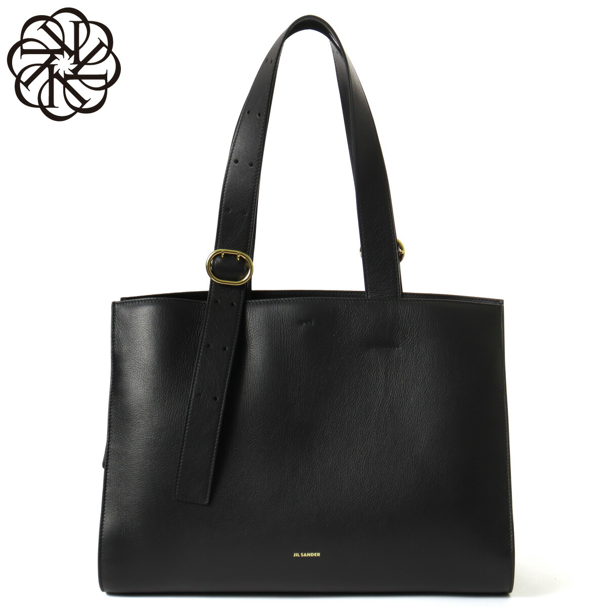 ジルサンダー JIL SANDER トートバッグ レディース J08WC0009 P8931 001 CANNOLO カンノーロ BLACK ブラック
