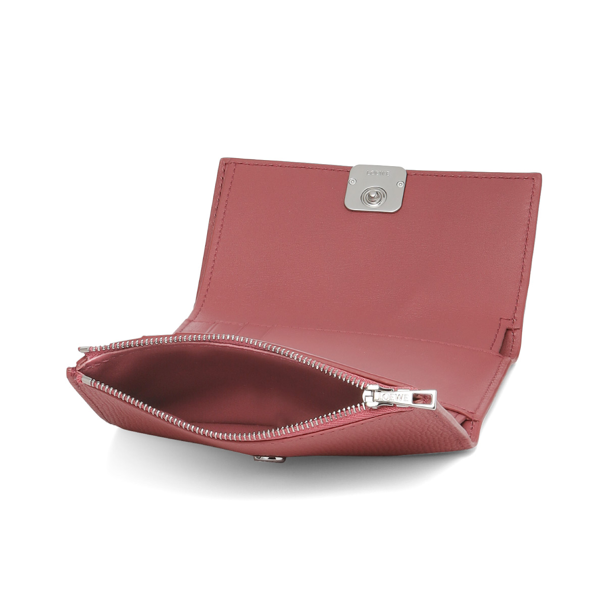 ロエベ LOEWE 財布 1565 PLUMROSE PLUMROSE 2823 ピンク 三つ折り財布