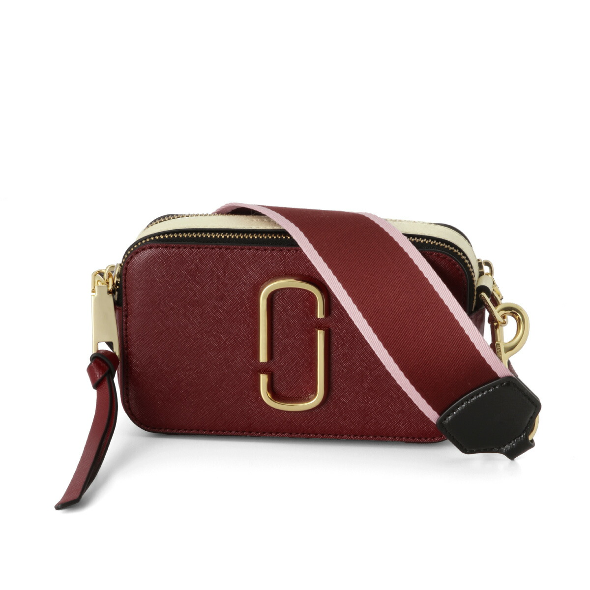 Mark Jacobs Marc Bag Lady M0012007 601 Shoulder Snapshot Red Multi