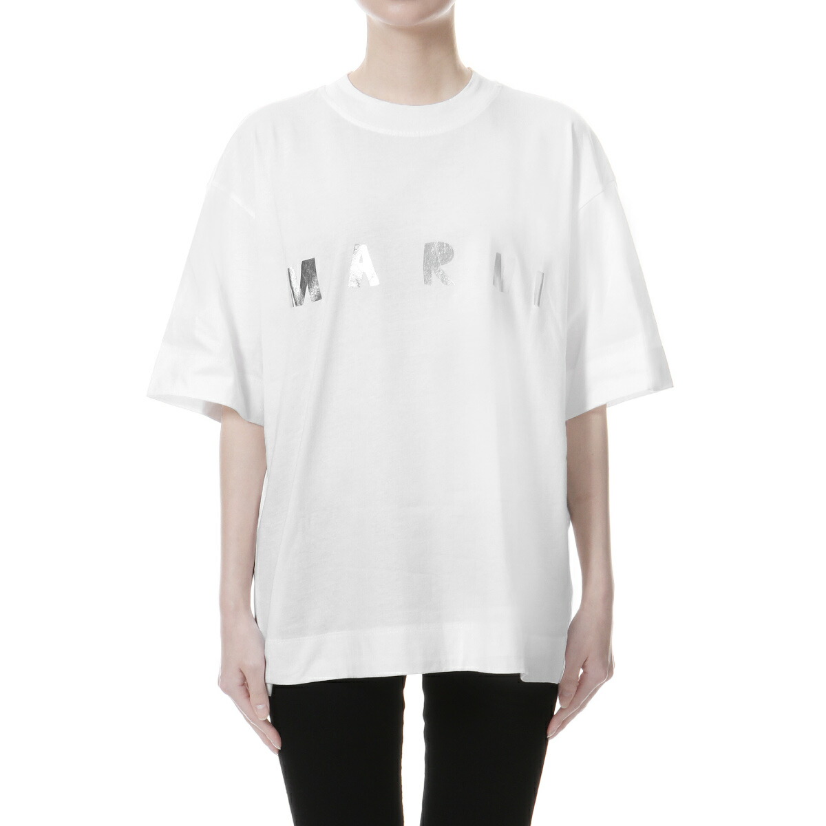 即日発送 楽天市場 マルニ Marni Tシャツ レディース Thjet49epd Scq87 Lon 半袖tシャツ White ホワイト インポートショップ ｄｏｕｂｌｅ 日本産 トップス Tシャツ カットソー Polbangtanmanokwari Ac Id