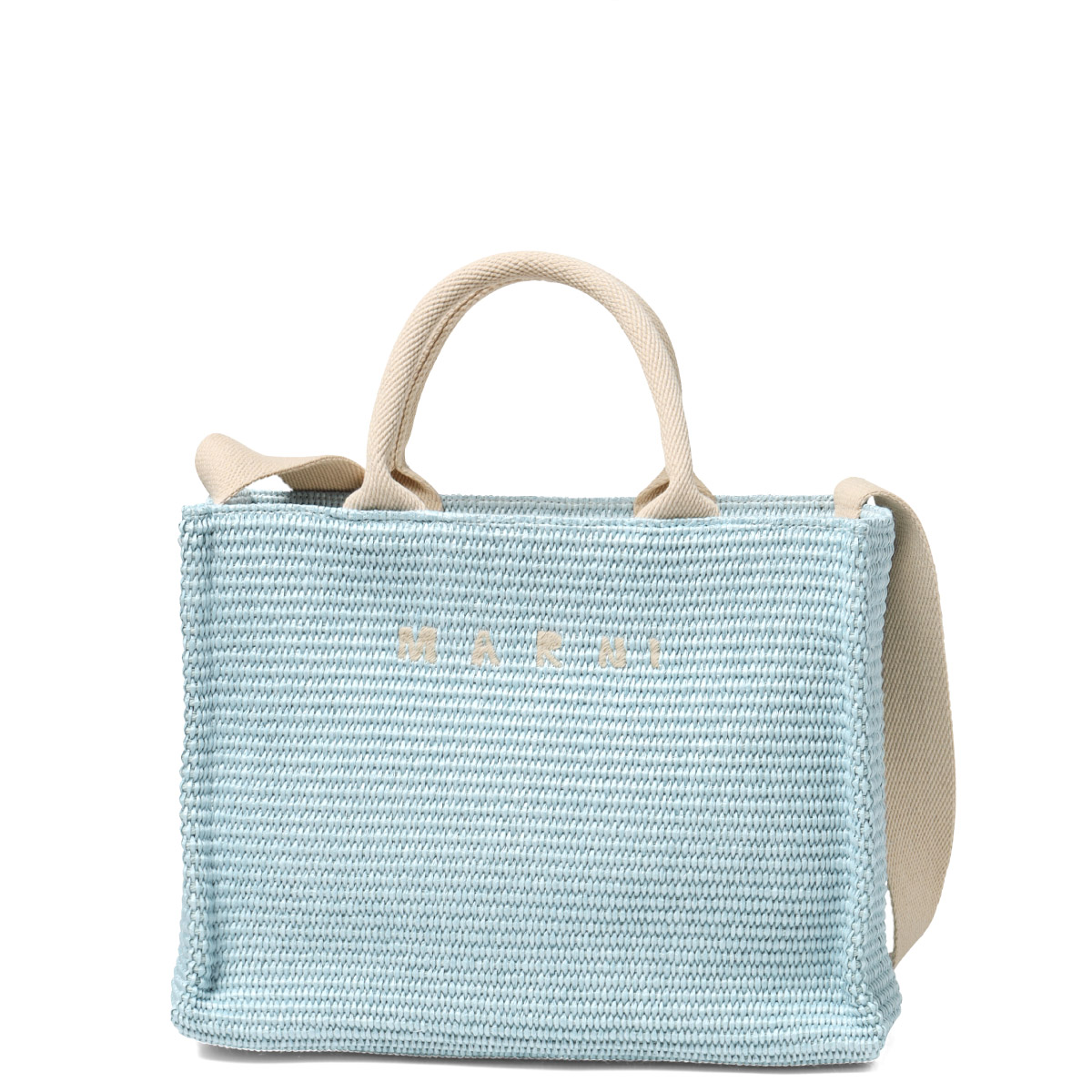 マルニ レディース ハンドバッグ バッグ Handbag Pastel blue - 通販