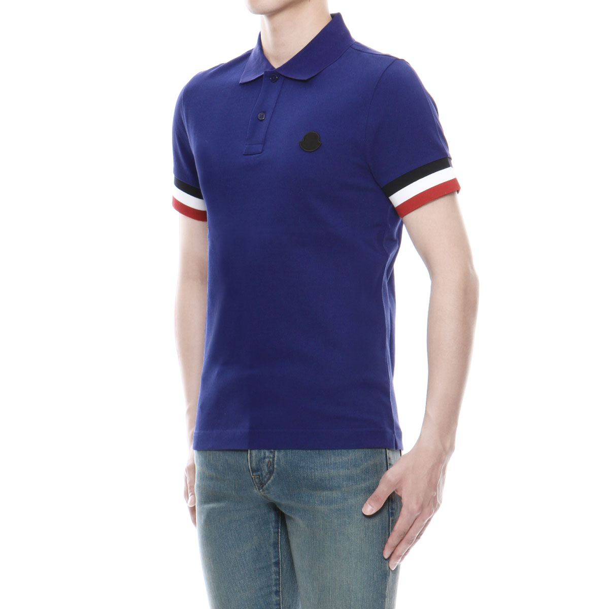 mens blue moncler polo shirt mens blue moncler polo shirt
