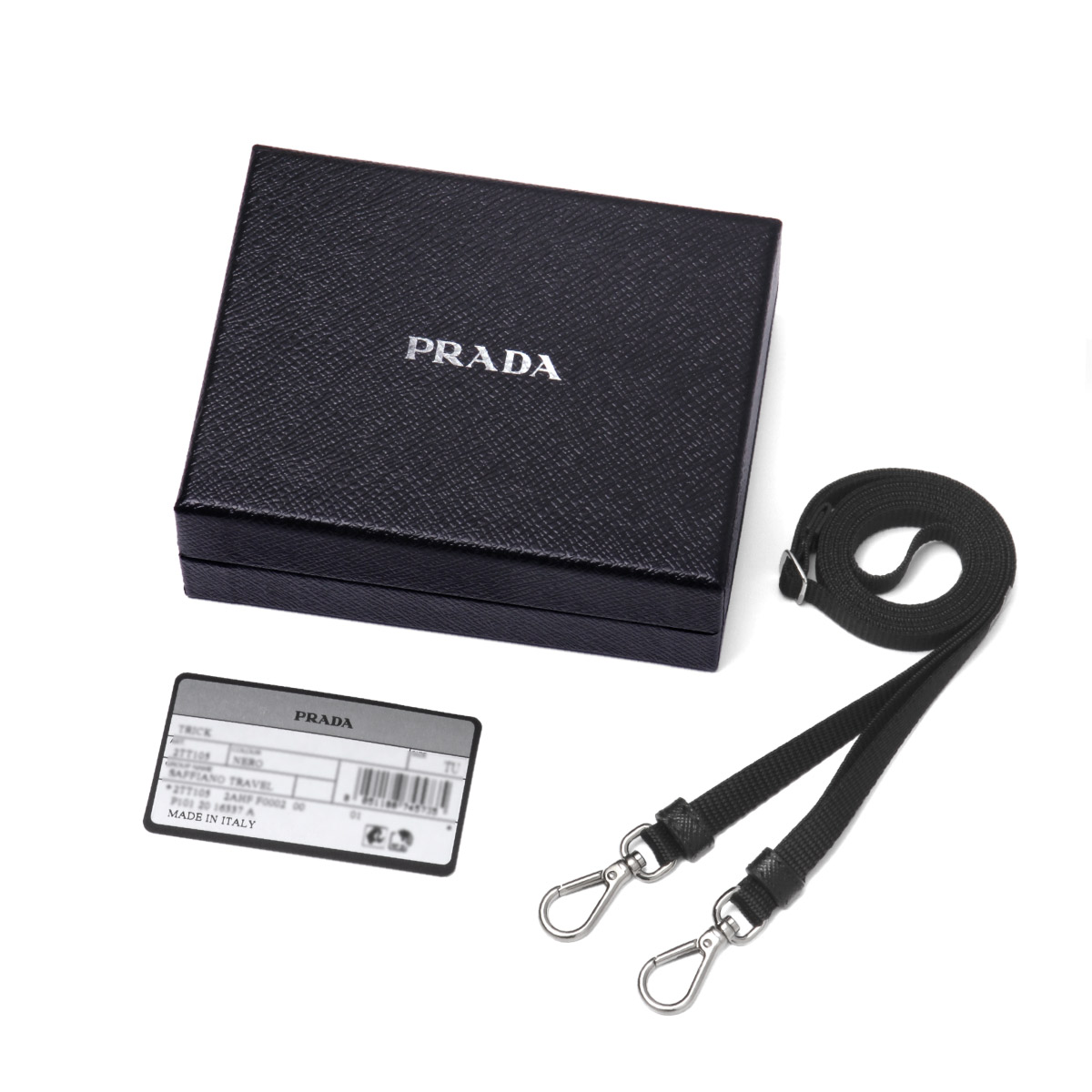 プラダ Prada ポーチ メンズ F0002 Nero Saffiano 2ahf 2tt105 Travel ブラック ショルダー付