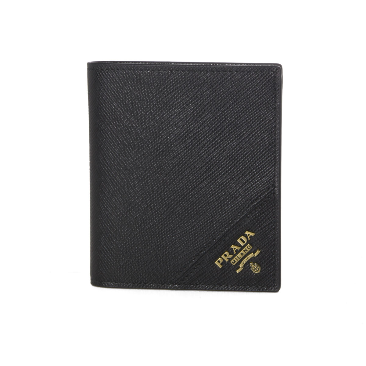 人気ブランドを プラダ Prada 財布 メンズ 2mo004 Qme F0632 二つ折り財布 Saffiano Metal Nero 1 ブラック 送料無料 Tufoe Edu Np
