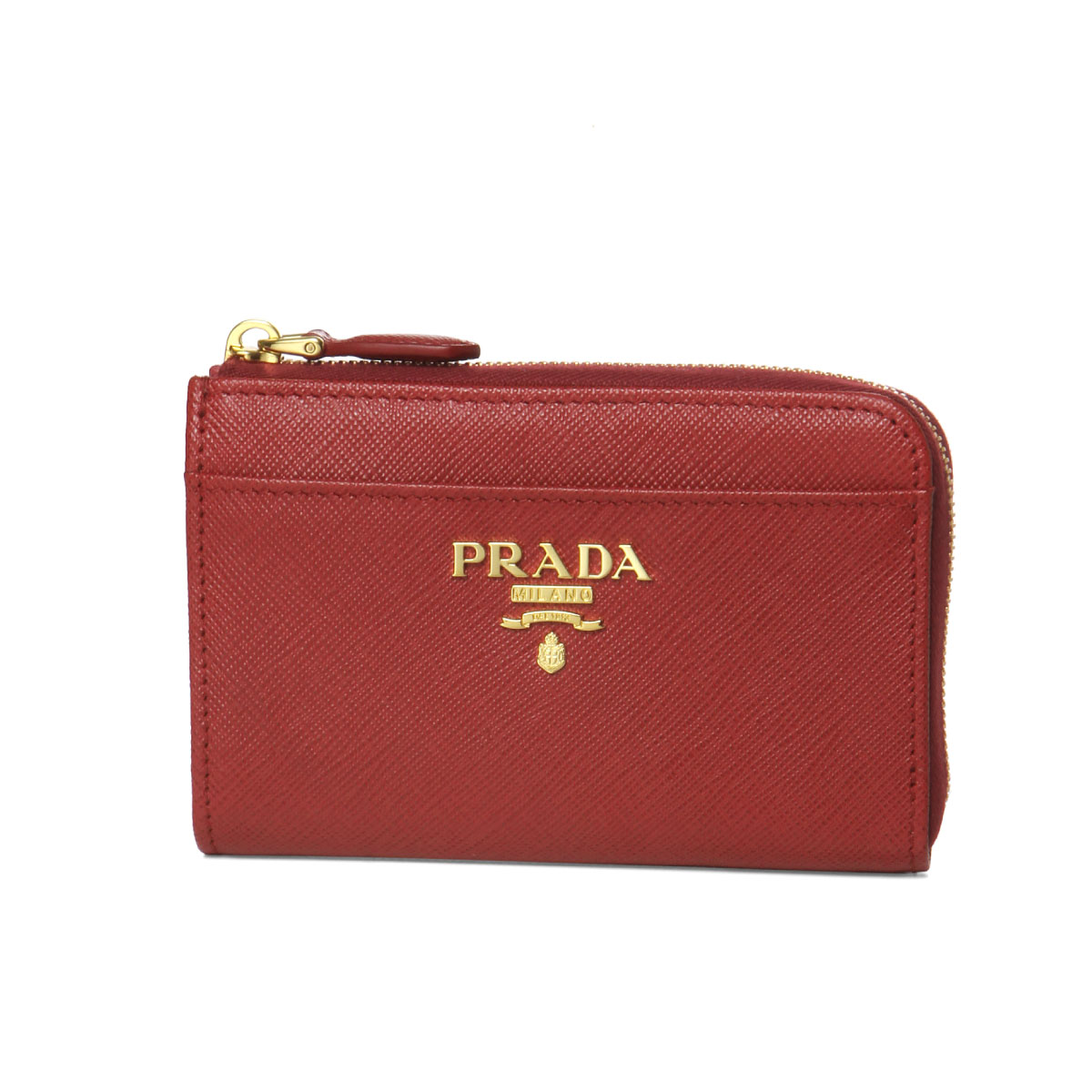 人気特価激安 プラダ Prada キーケース レディース 1pp122 Qwa F068z Saffiano Metal Fuoco レッド インポートショップ ｄｏｕｂｌｅ 即納 最大半額 Werther Com Br