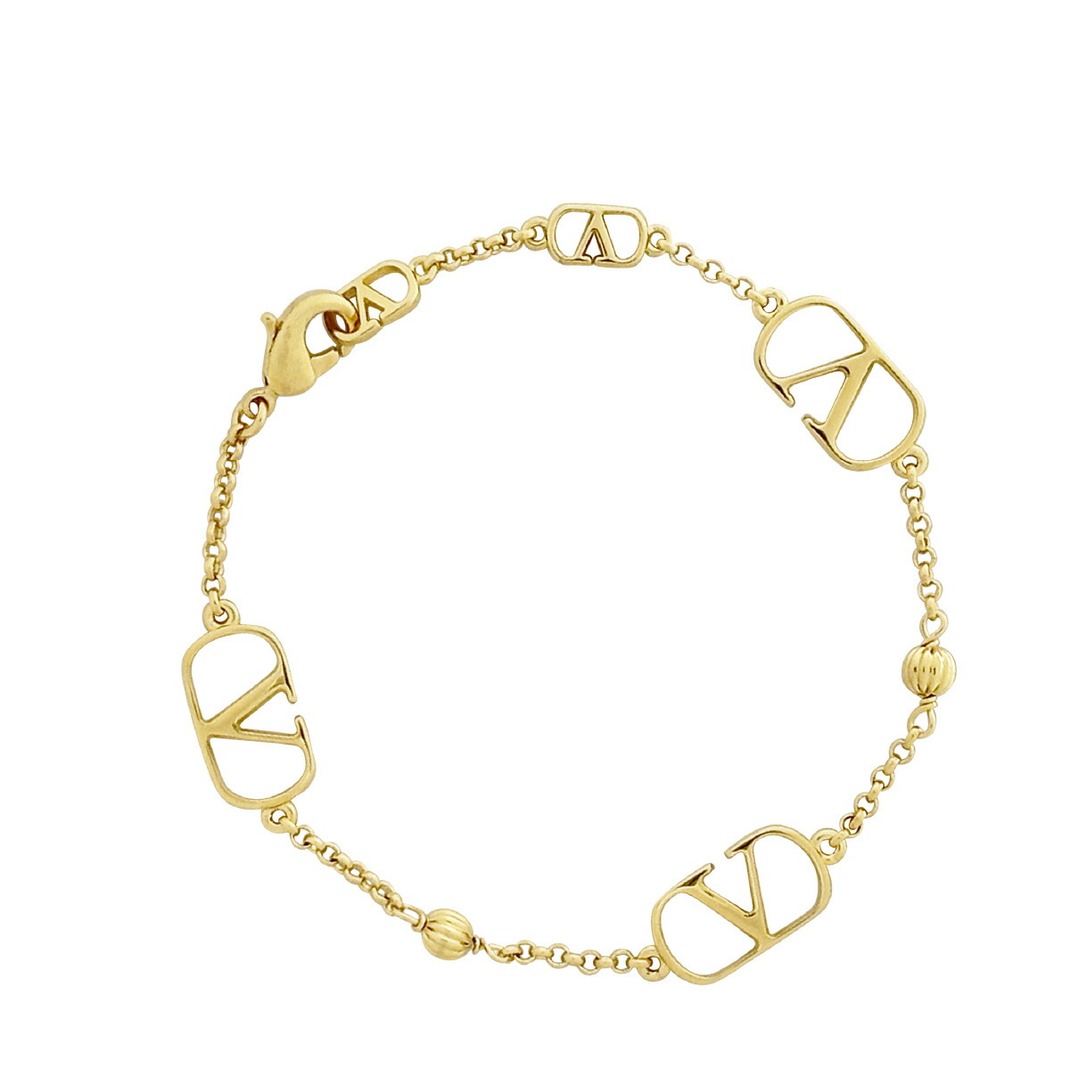 VALENTINO ブレスレット J0W24 YCW Vロゴ VALENTINO ヴァレンティノ ブレスレット 7W2J0W24 YCW