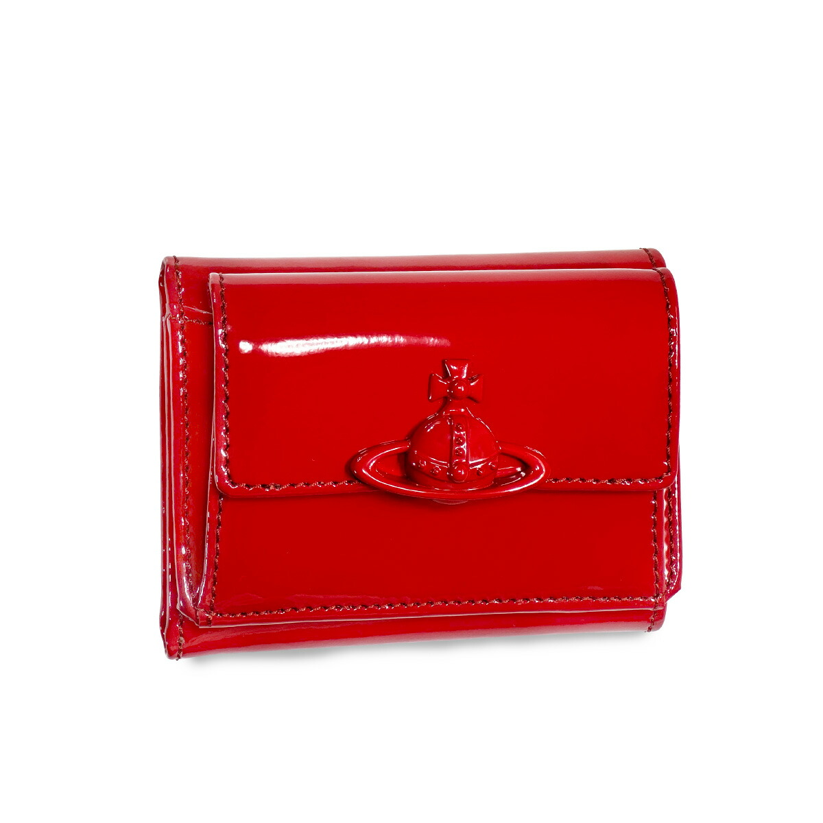 【国内発送】Vivienne Westwood レディース 三つ折り財布 日本限定】VINTAGE ORB 三つ折りミニ財布(ブラック)（レディース
