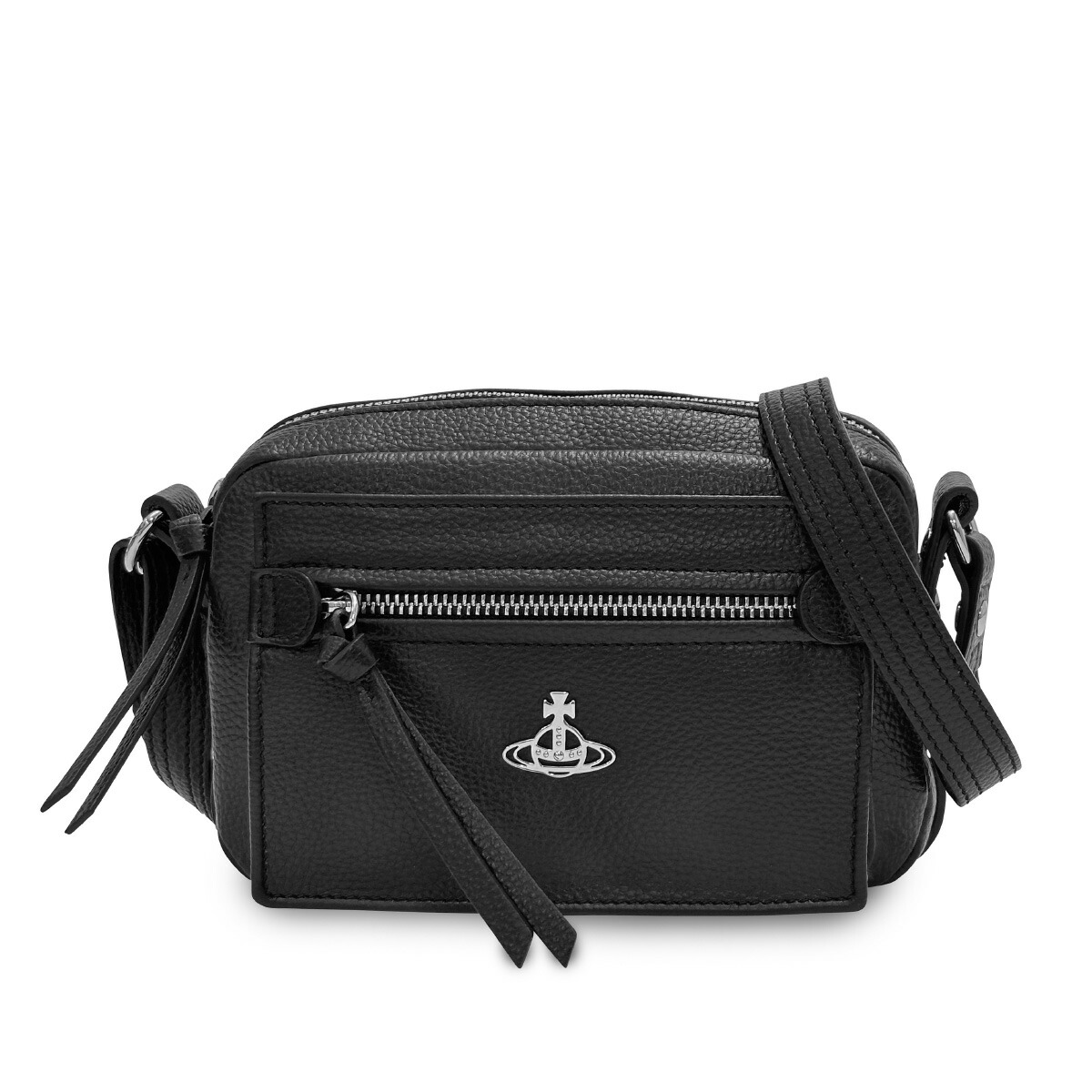 ヴィヴィアンウエストウッドショルダーバッグ美品黒 Vivienne Westwood 並行輸入 ヴィヴィアン ウエストウッド