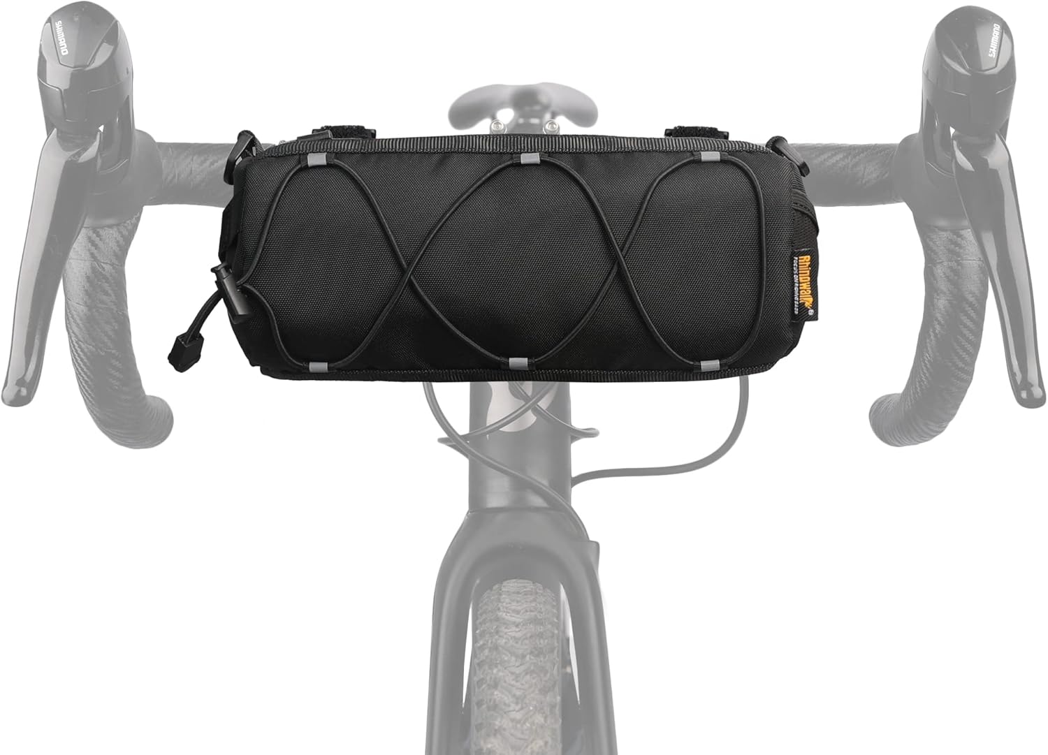 自転車ハンドルバーバッグ 自転車フロントバッグ 2.4L オシャレ フレームストレージロールバッグ マウンテンロードバイク 通勤ショルダーバッグ プロフェッショナルサイクリングアクセサリー