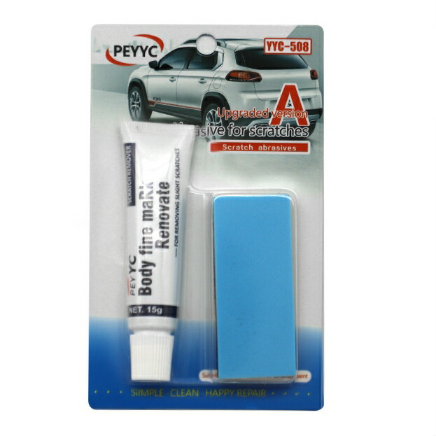 楽天市場】車 キズ消し 傷修理クリー 簡単便利 研磨ワックスクリー 15g