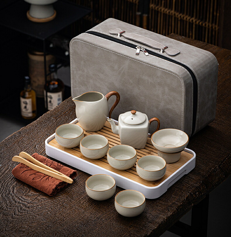 中国古美術・宋汝窯款天青釉「寿成殿」銀口盞托茶器セット・木箱付・文房具・煎茶道具 楽天市場】【逸品茶器】汝窯青磁 茶器セット茶壺 茶会 茶杯 茶器