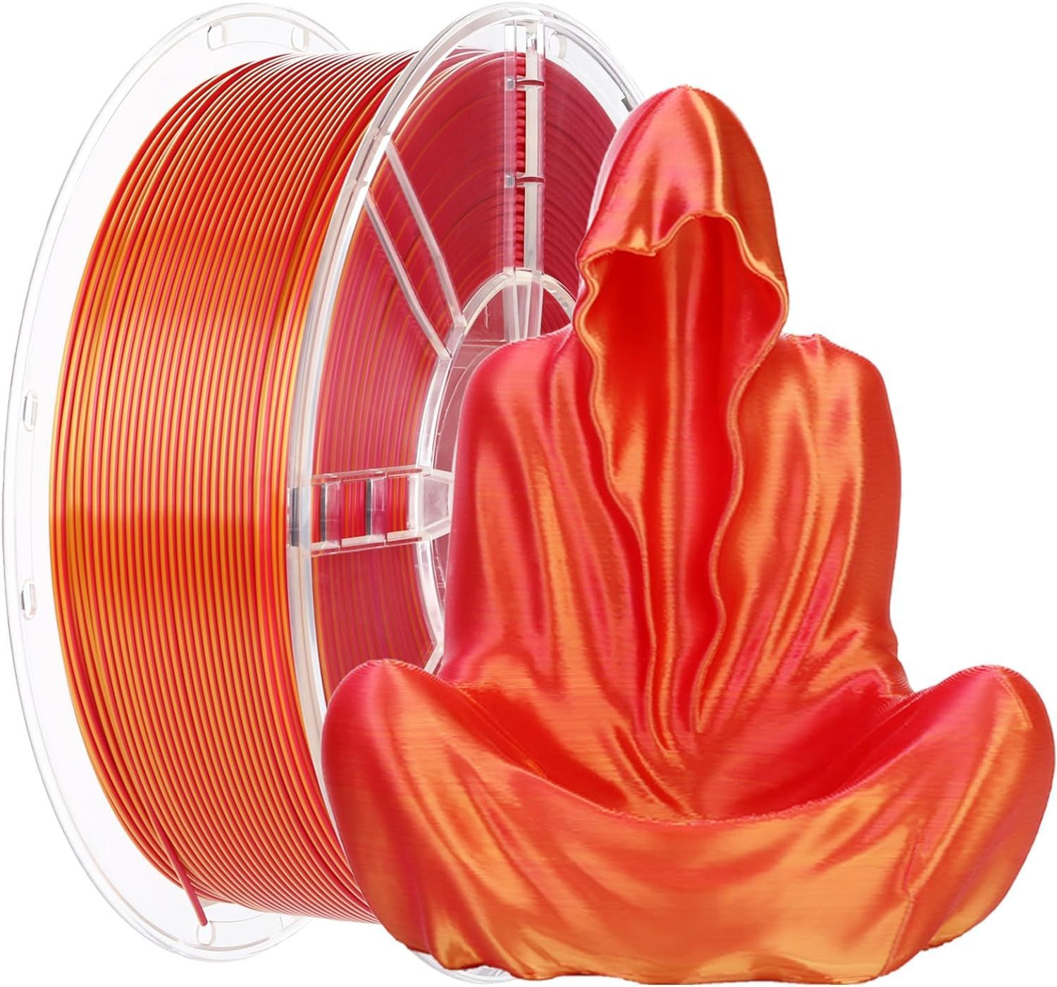3Dプリンター用フィラメント素材 1.75mm径 正味量2.2 LB（1KG）精確度+/-0.03mm スプール3Dフィラメント 3Dプリンター3Dペン用 スプール造形材料 フィラメント