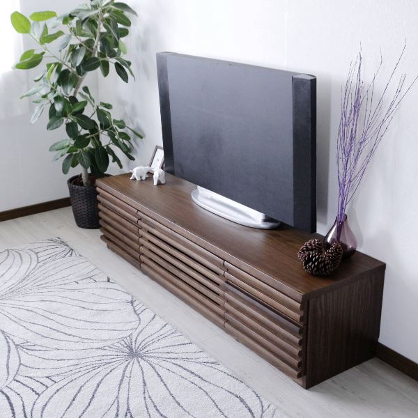 テレビ台 テレビボード 約幅179.5×奥行41.5×高さ39.5cm ルーバー リビング ダイニング インテリア家具 インテリア 家具 ローボード TV台 テレビボード テレビ台