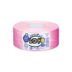 松浦産業 シャインテープ レコード巻 420P 桃【×10セット】 【 セット販売 まとめ買い 割引 オフィス 文房具 文具 業務用 オフィス用品 】