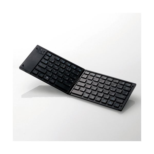 ELECOM エレコム ワイヤレスBluetooth（R）キーボード TK-FLP01BKパソコン キーボード テンキー