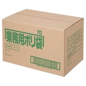 日本サニパック ポリゴミ袋 N-74 半透明 70L 10枚 40組 掃除用品