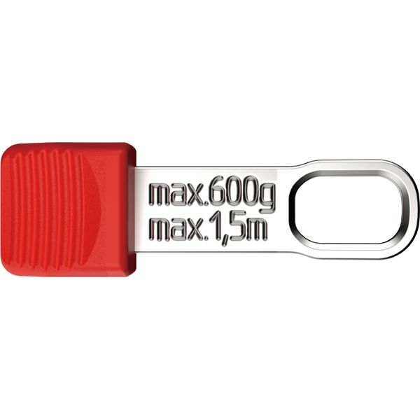 KNIPEX クニペックス テザーツールクリップ （10個入） レッド 全長30mm 006210TR 工事 DIY 工具 安全用品