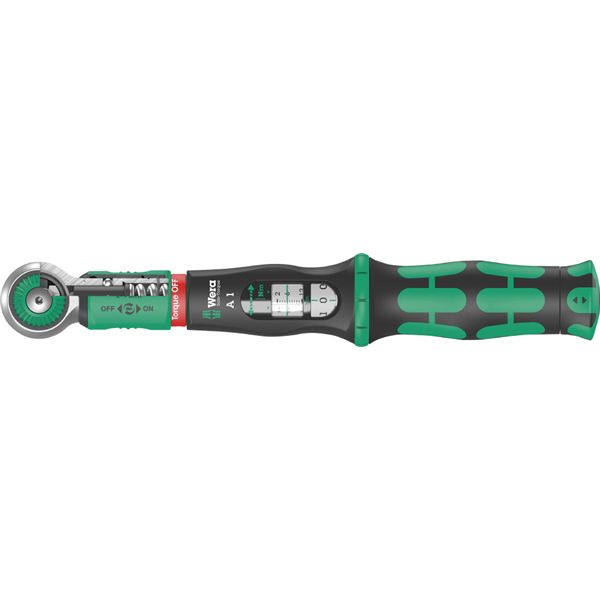 WERA ヴェラ 1/4DRソケット用 72歯車空転式トルクレンチ 2-12Nm 343971 物の具 物の具 DIY やり方物の具