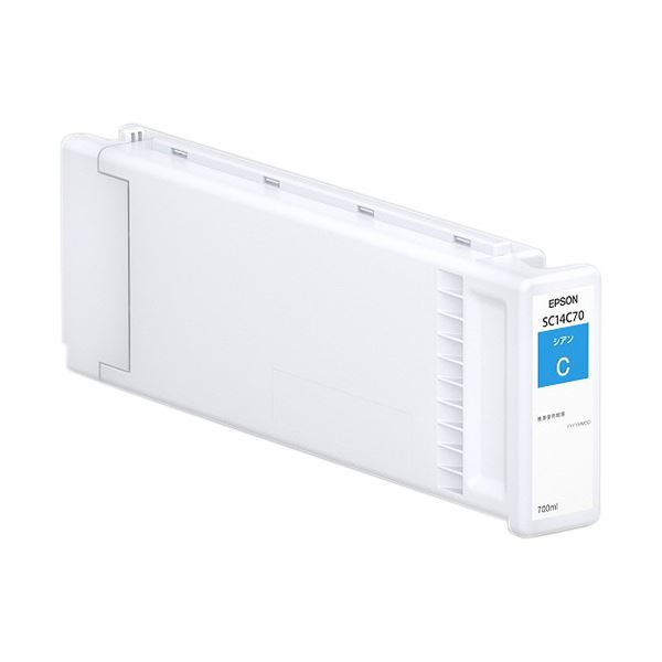 EPSON エプソン インクカートリッジ シアン 700mL SC14C70 1個 PC プリンター インク インクカートリッジ トナー 交換インク カートリッジ