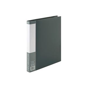 ジョインテックス リング式クリアーブック D051J-GY 灰1冊【×10セット】 【 セット販売 まとめ買い 割引 オフィス 文房具 文具 業務用 オフィス用品 】 文具 オフィス用品 ファイル クリアケース クリアファイル