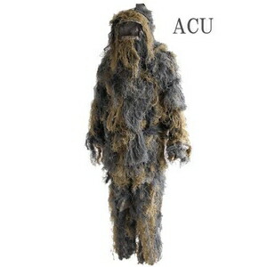 スナイパーギリースーツ ACU 専用バッグ マスク ベルト ウェアー ボトム セット ミリタリーウェア 軍モノ