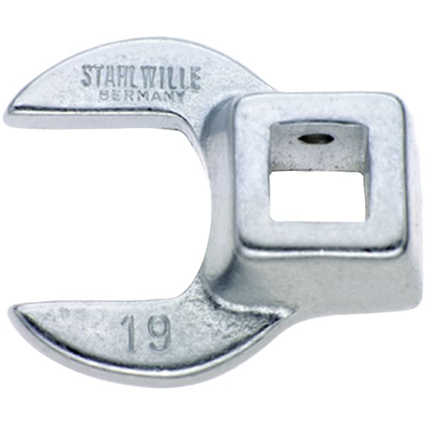 STAHLWILLE スタビレー 3/8SQ クローフットスパナ 19粍 全長42.5粍 540-19 鍵 物の具 物の具 DIY やり方物の具