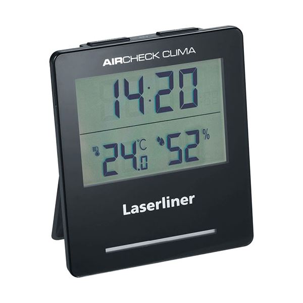 LASERLINER デジタル温湿度計 エアーチェッククリマ 082432J 健康 健康器具 温度計 湿度計