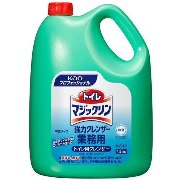 名取り草 トイレマジックリン お役目用 4.5L 【×２０書き割り】 【お徳用 まとめ買い お買い得 お役目用 銀行割引 書き割り売りわたす】 （洗い濯ぎ 幼児用便器装置 幼児用便器用中性洗剤 幼児用便器 幼児用便器洗い濯ぎ）