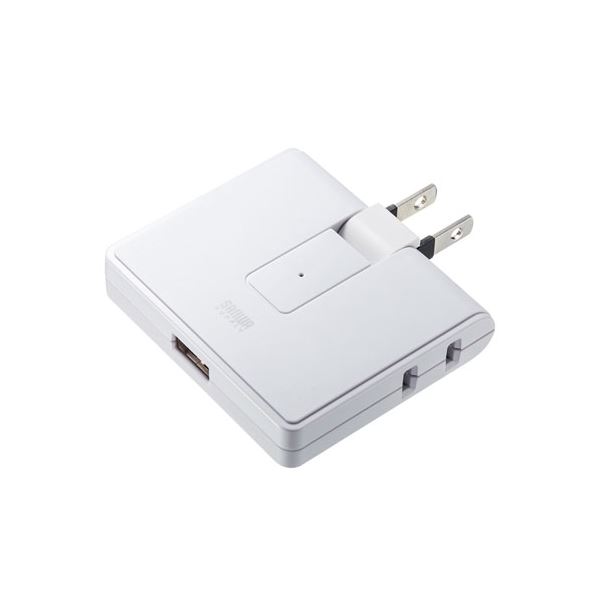 【5個セット】 サンワサプライ USB充電ポート付きモバイルタップ TAP-B104UNX5 【 セット販売 まとめ買い 割引 】 パソコン 電源タップ タップ