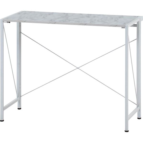 折りたたみデスク 約幅90×41cm ストーン 完成品（ﾒｰｶｰ名:不二貿易） インテリア 家具 机 デスク デスクターナ
