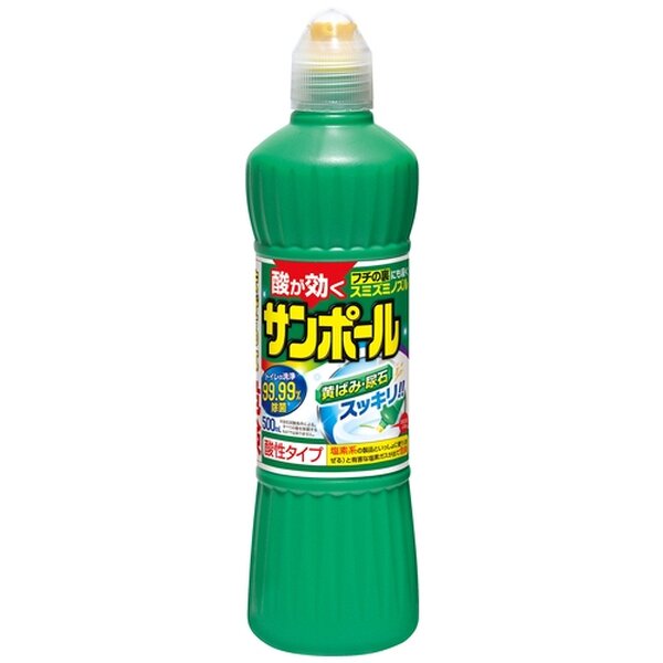 大日本除蟲菊 サンポール ノズル付 500ml【×30セット】 【 セット販売 まとめ買い 割引 】 トイレ用品 トイレ洗剤