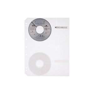 PLUS プラス CD / DVD追加用替ポケット RE-141CD 5枚【×5セット】 【 セット販売 まとめ買い 割引 】 パソコン DVDケース CDケース Blu-rayケース