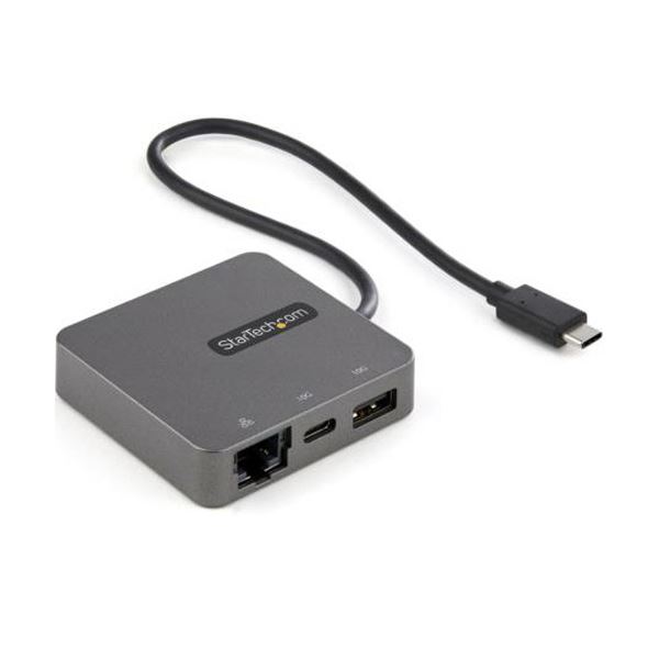 StarTech.com USB-Cマルチアダプター 4K HDMI＆VGA / 10GbpsUSB-A / C界面 / ギガビットL有線ローカルエリアネットワーク DKT31CHVL 1台 その他-パソコン・周辺機器
