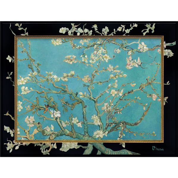 ユーパワー ビッグアートフレーム ～名画LLシリーズ～ ゴッホ「アーモンドの花」 インテリア 絵画