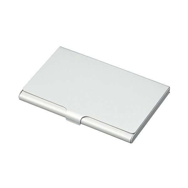レイメイ藤井 アルミカードケース25枚収納 シルバー CHA1056S 1個 【×5セット】 【 セット販売 まとめ買い 割引 オフィス 文房具 文具 業務用 オフィス用品 】 文具 オフィス用品 名刺収納 カードファイル