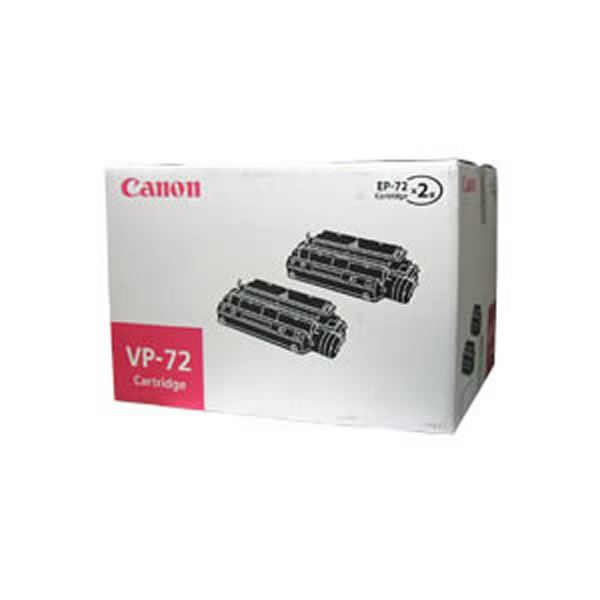Canon 加農砲 インキ薬莢 /  トナーカートリッジ  【VP-72】  2本入 マイコン 印刷人 インキ インキ薬莢 トナー 取り替えっこインキ 薬莢 パソコン・周辺機器-トナー-PCサプライ・消耗品