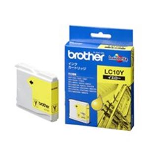 (オフィス 業務用 9セット) brother ブラザー工業 インクカートリッジ 純正 【LC10Y】 イエロー(黄) 【 セット販売 まとめ買い 割引 オフィス 文房具 文具 業務用 オフィス用品 】