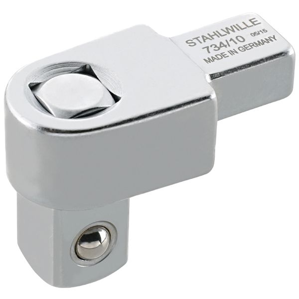 STAHLWILLE スタビレー 1 / 2SQ トルクレンチ用差替ヘッド ジョイントサイズ9×12mm 734 / 10